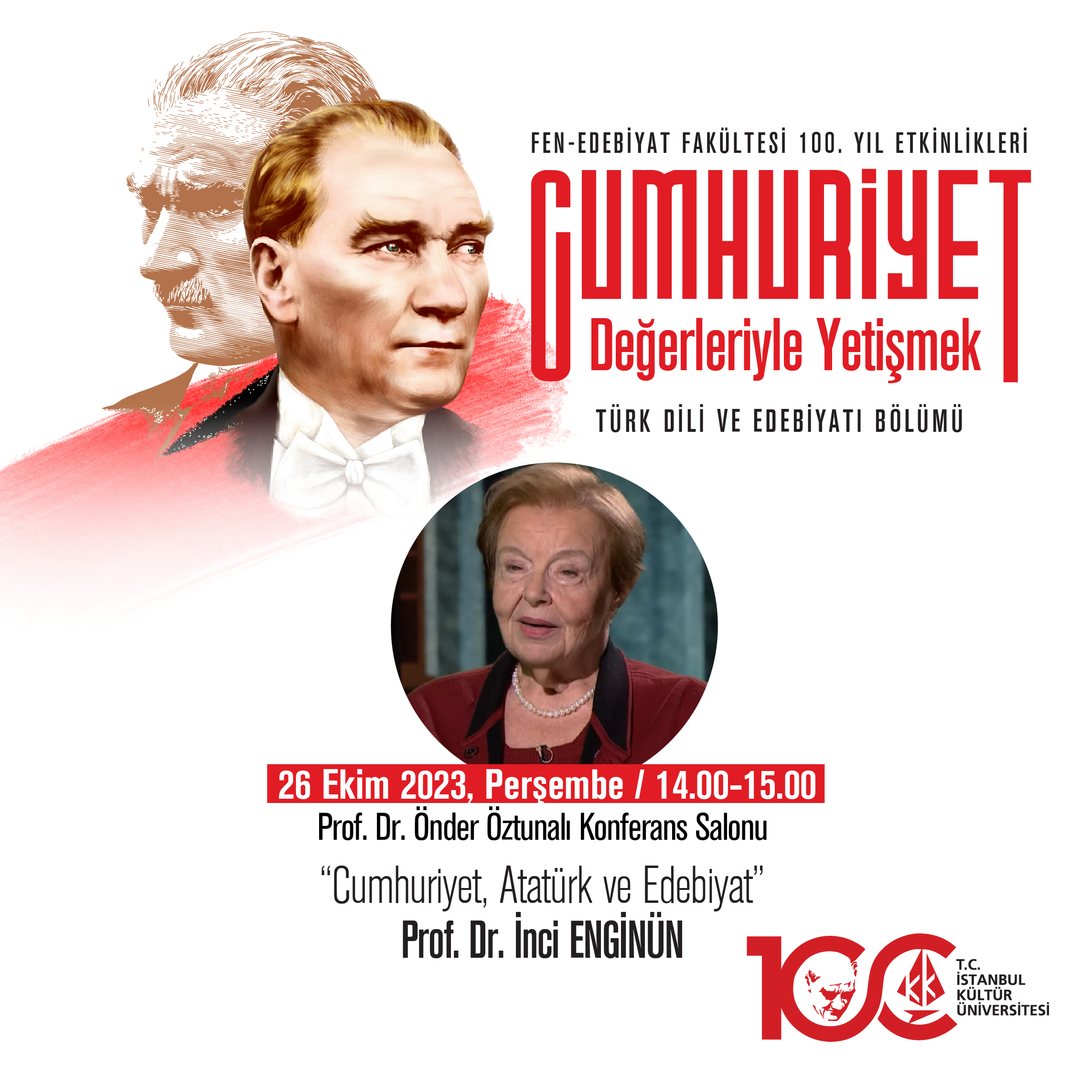 “Cumhuriyet, Atatürk ve Edebiyat”