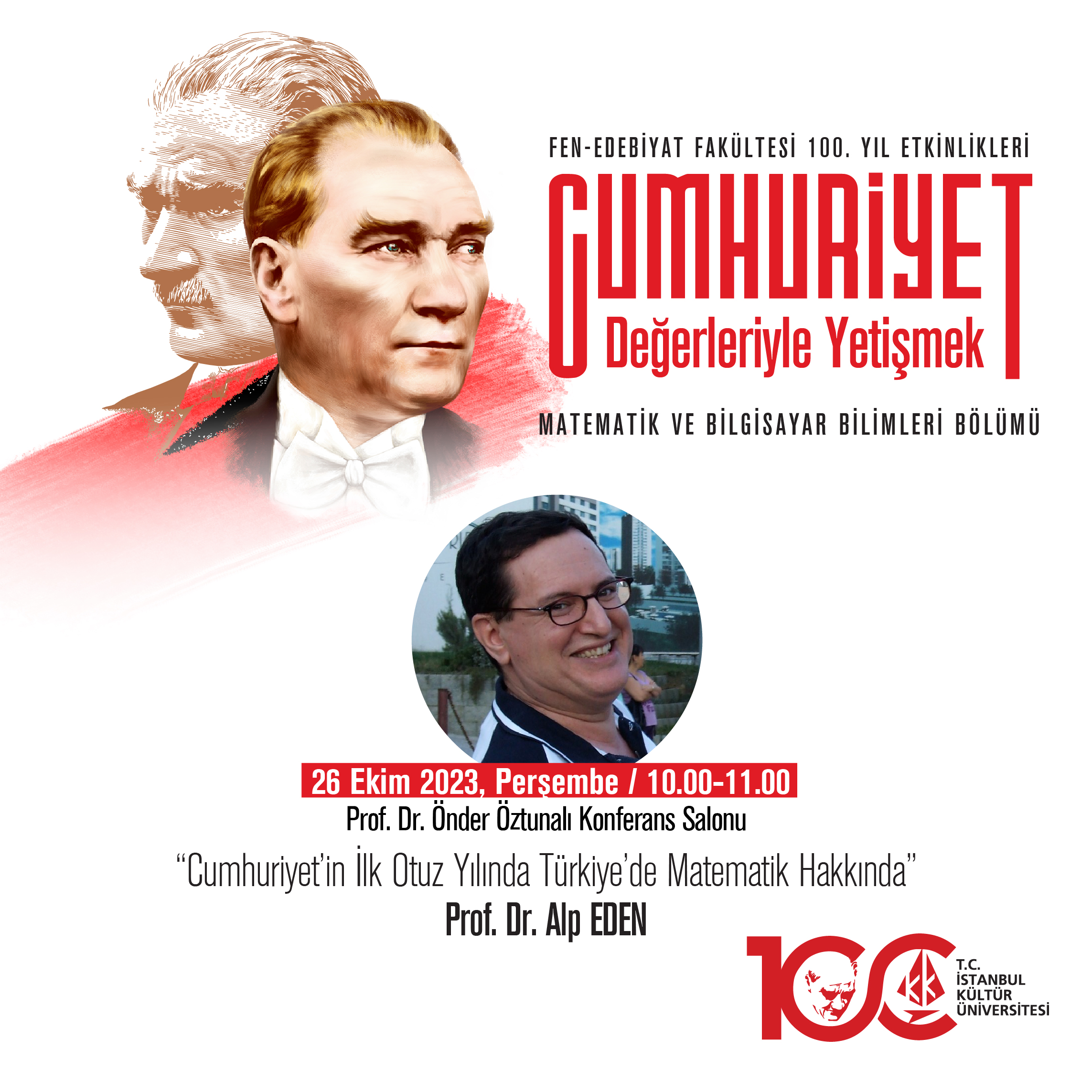 “Cumhuriyet’in İlk Otuz Yılında Türkiye’de Matematik Hakkında” 